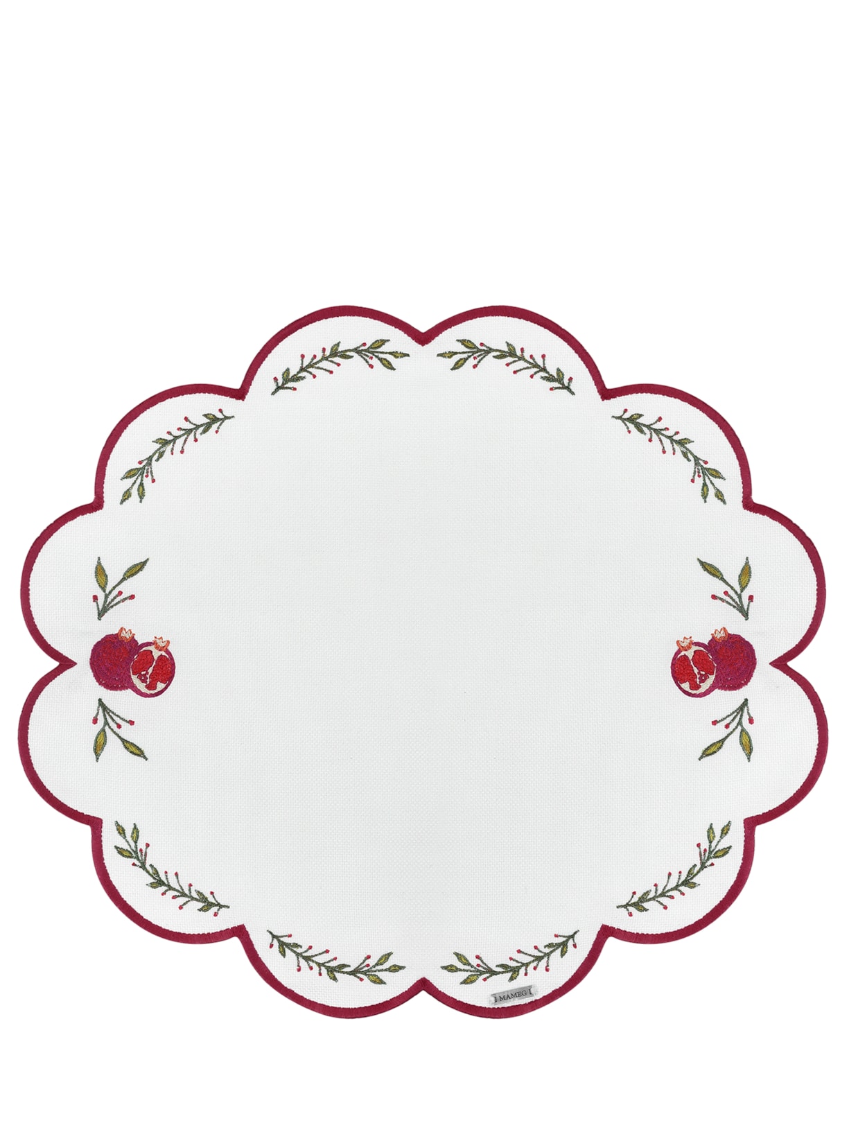 Lugar Americano Select Romã Branco Mameg