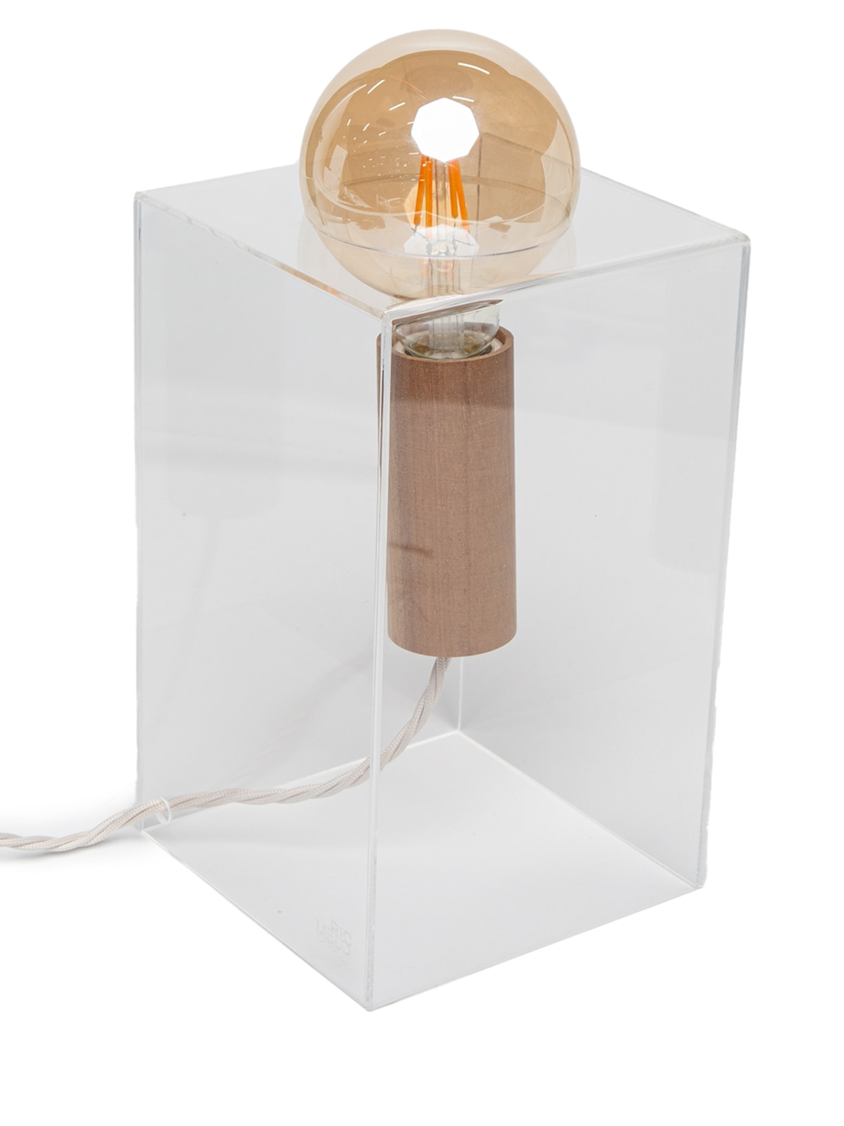 Luminária De Mesa Bahuaus - Bege