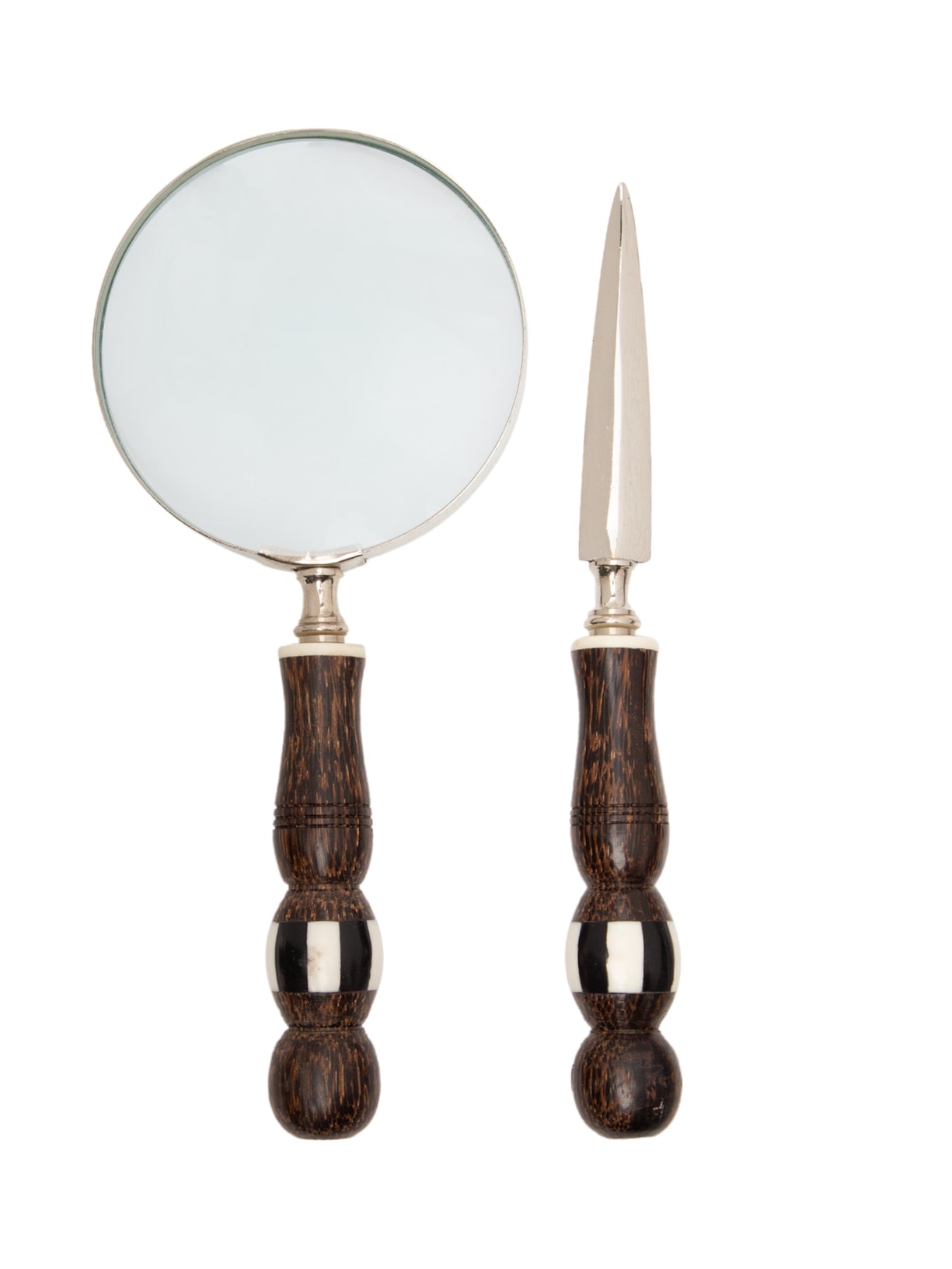 Lupa E Abridor De Cartas Gregory - Marrom