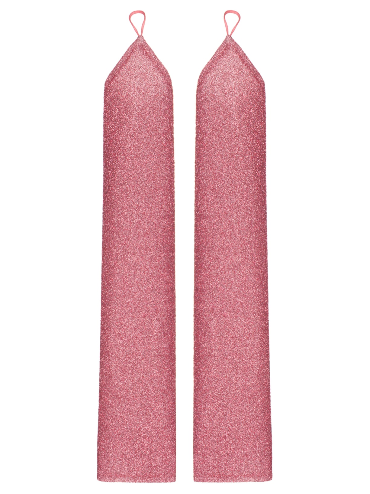 Luva 7/8 Carnaval Em Lurex - Rosa