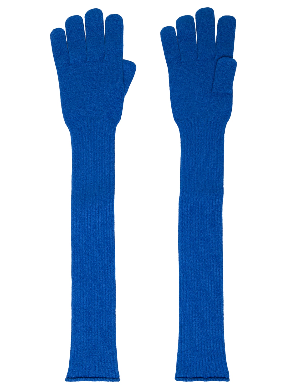 Luva Feminina Longa - Azul