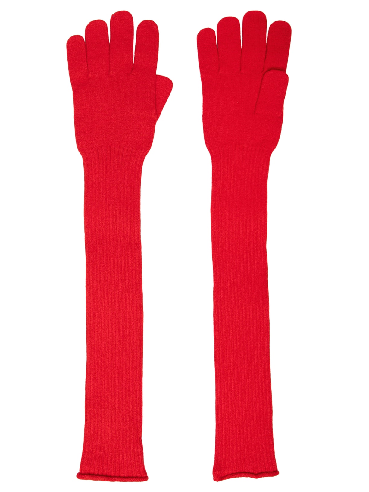 Luva Feminina Longa - Vermelho