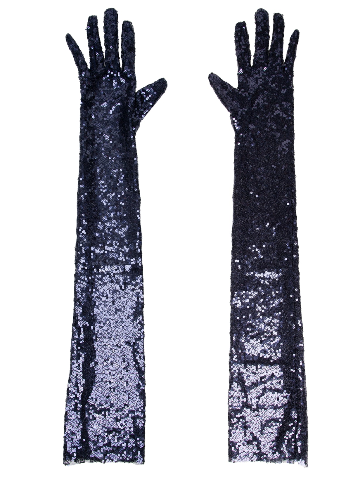 Luvas Femininas Paetês - Azul