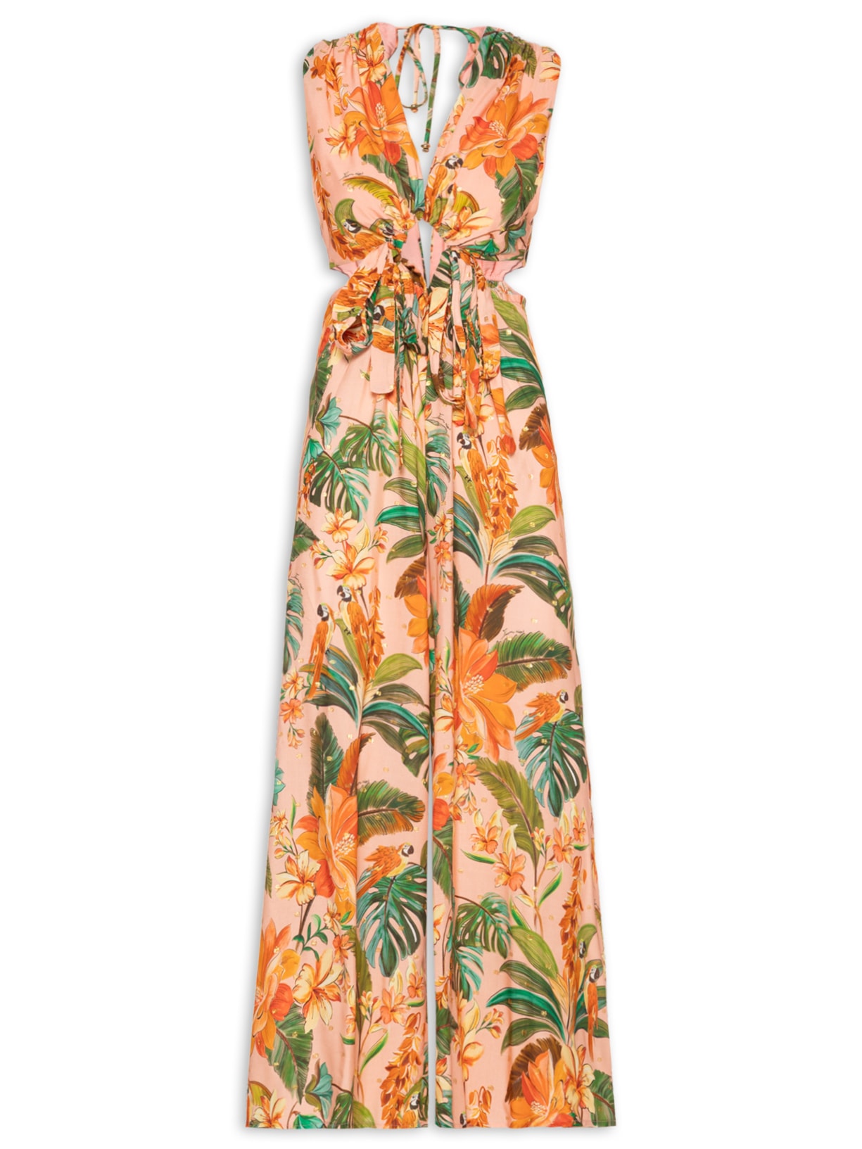 Macacão Canto Dos Pássaros - Rosa