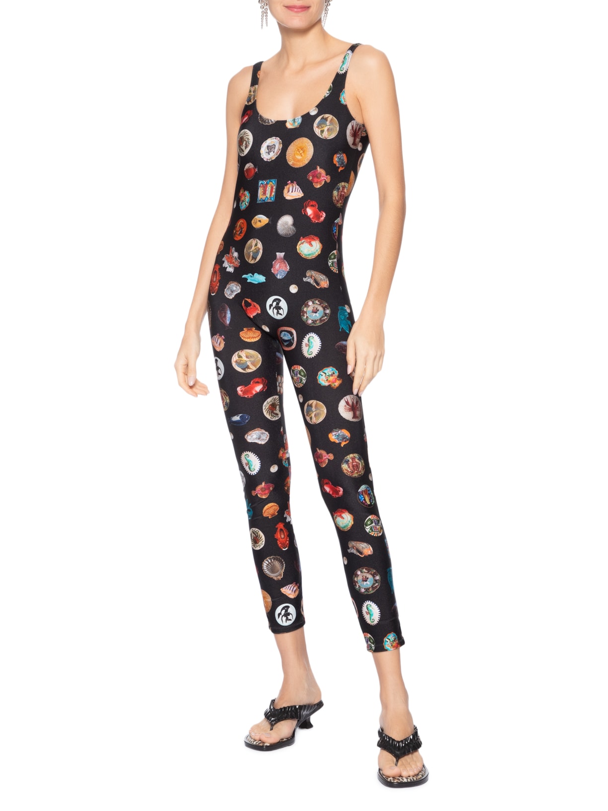 Macacão Catsuit Feminino Preto Jo De Mer