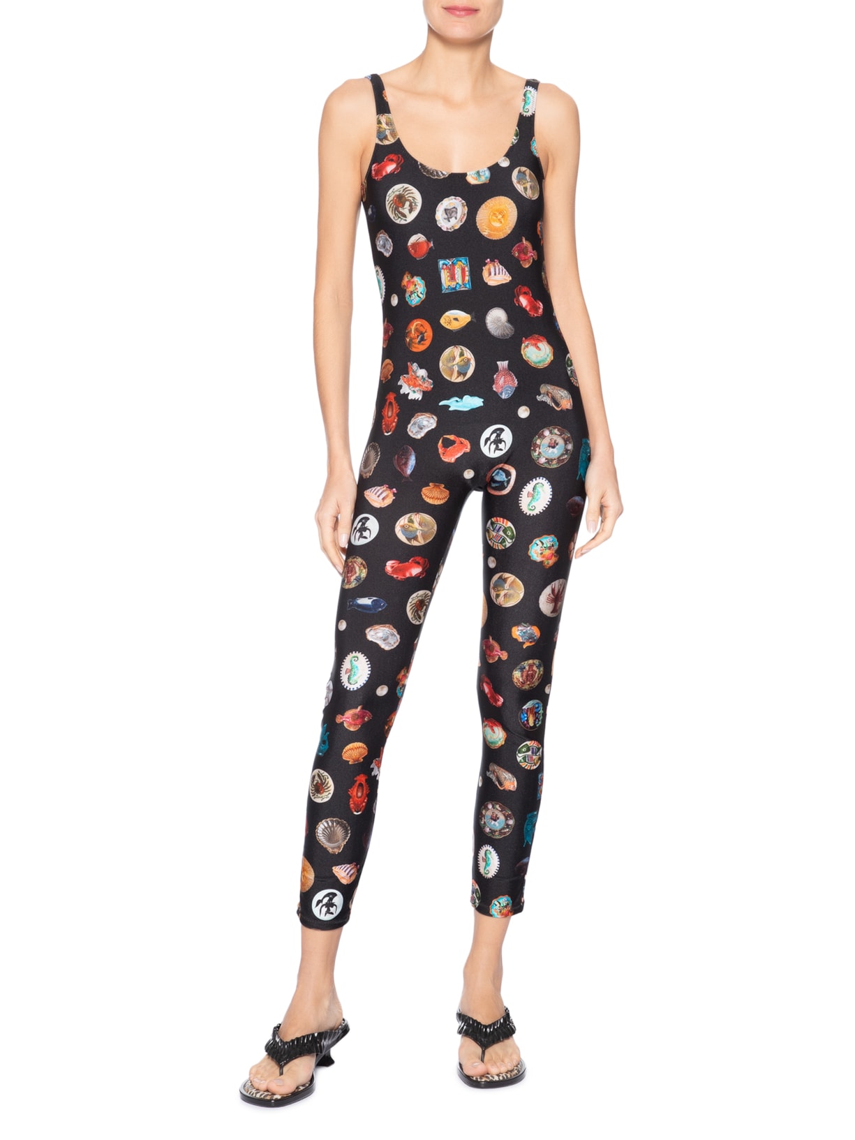 Macacão Catsuit Feminino Preto Jo De Mer