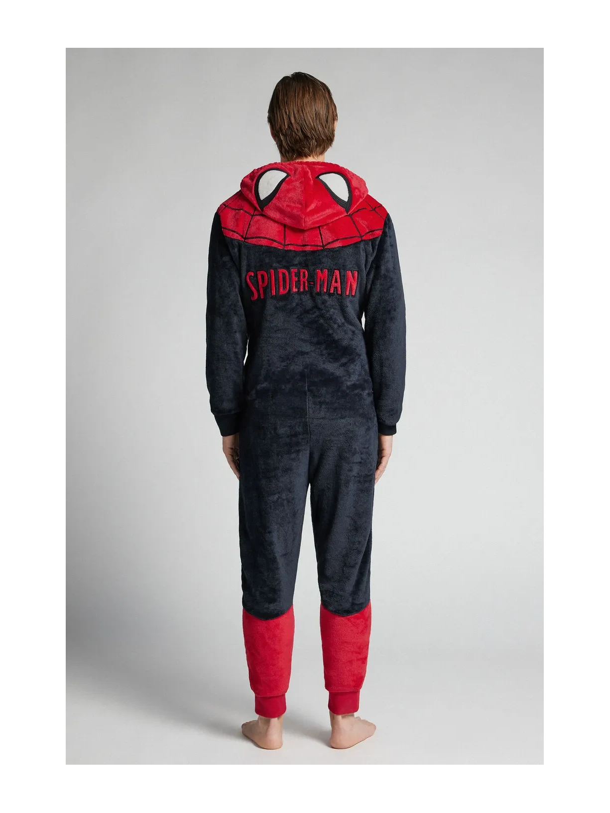 Macacão Com Efeito Soft Marvel Homem-Aranha Azul Intimissimi