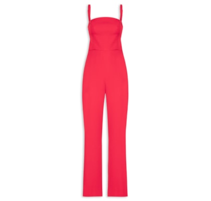 Macacão Feminina Antônia - Vermelho 