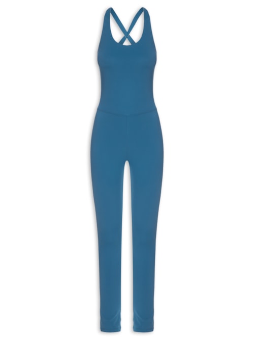 Macacão Feminina Atlética - Azul