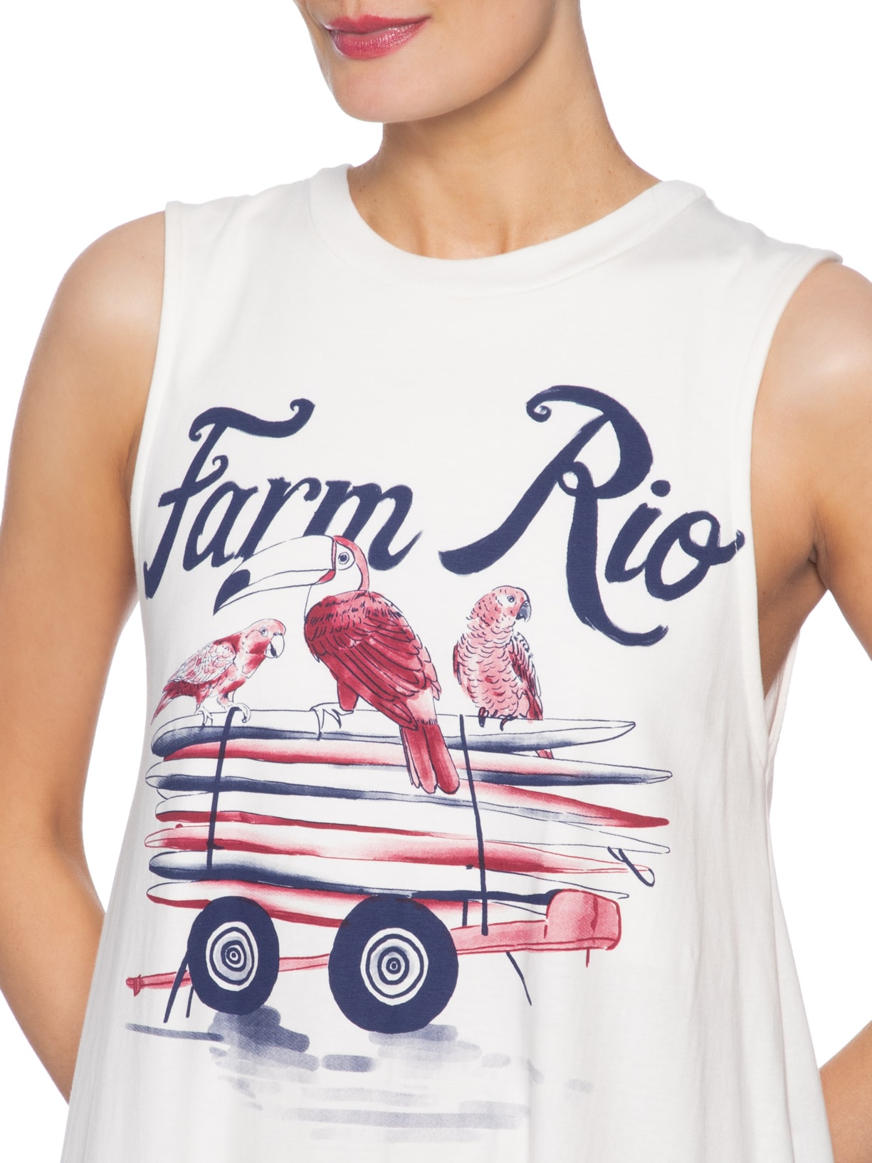 Macacão Feminina Pilha de Pranchas Branco Farm