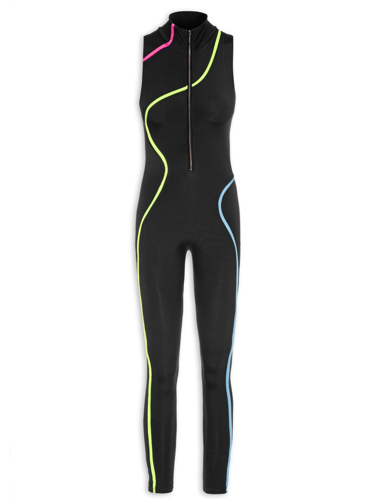 Macacão Feminino Açucena Preto Lauf