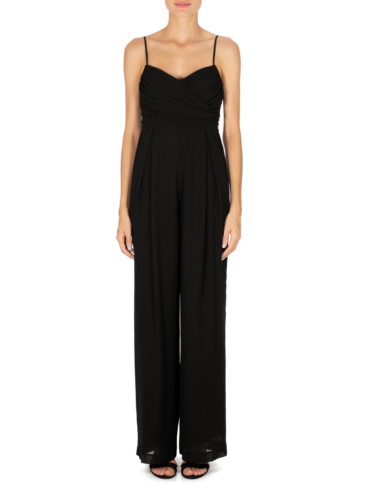 Macacão Feminino Alças Preto Iorane