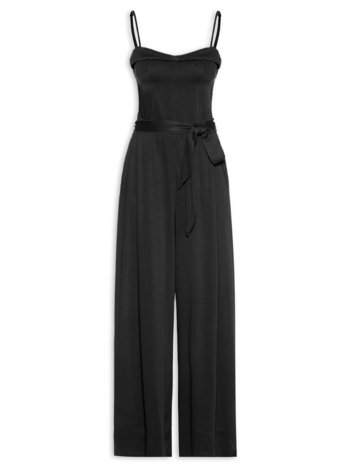 Macacão Feminino Alfaiataria - Preto