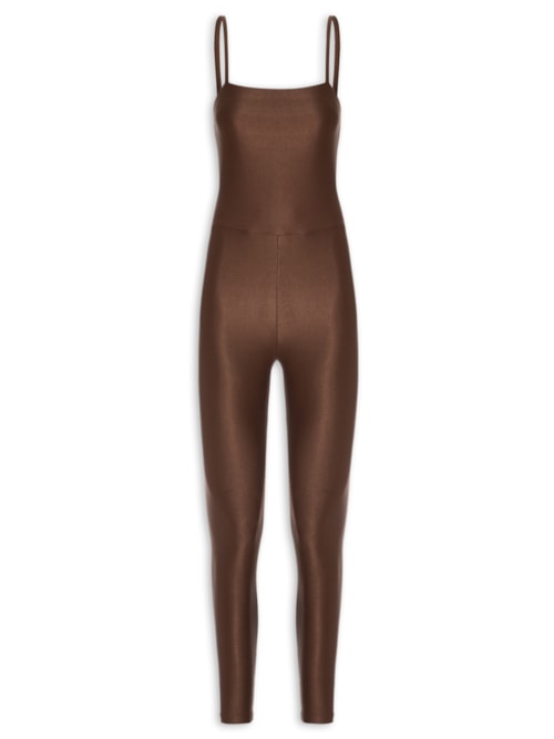 Macacão Feminino Allure Adaptiv - Marrom