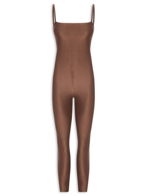 Macacão Feminino Allure® Adaptiv - Marrom