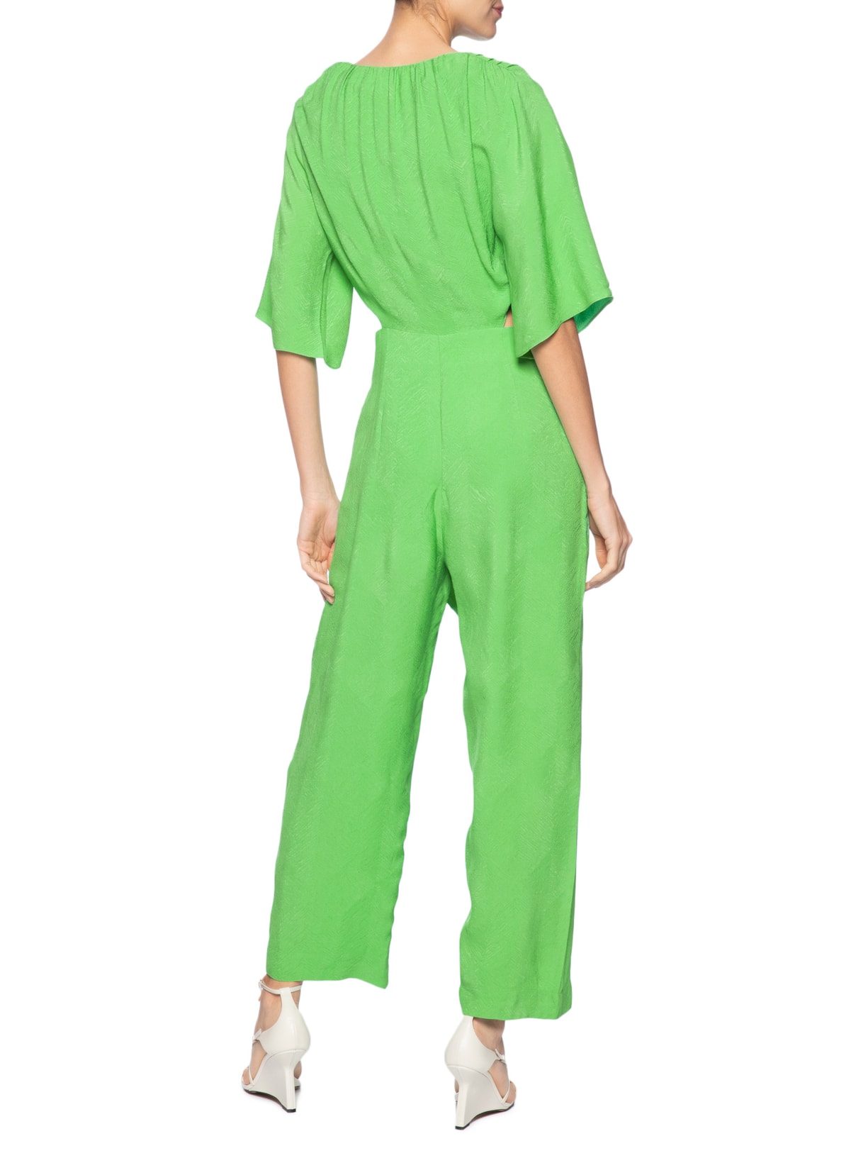 Macacão Feminino Amarração Proa Verde Animale