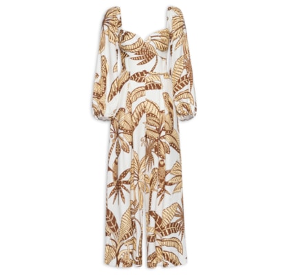 Macacão Feminino Amazônia - Amarelo 