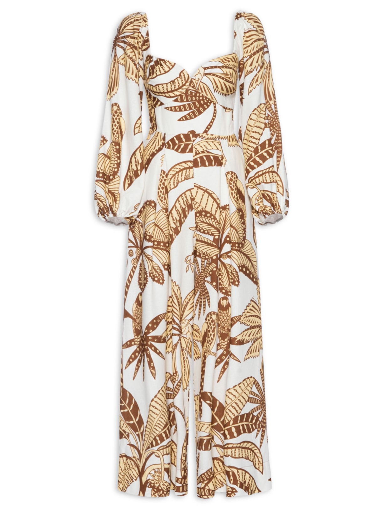 Macacão Feminino Amazônia - Amarelo