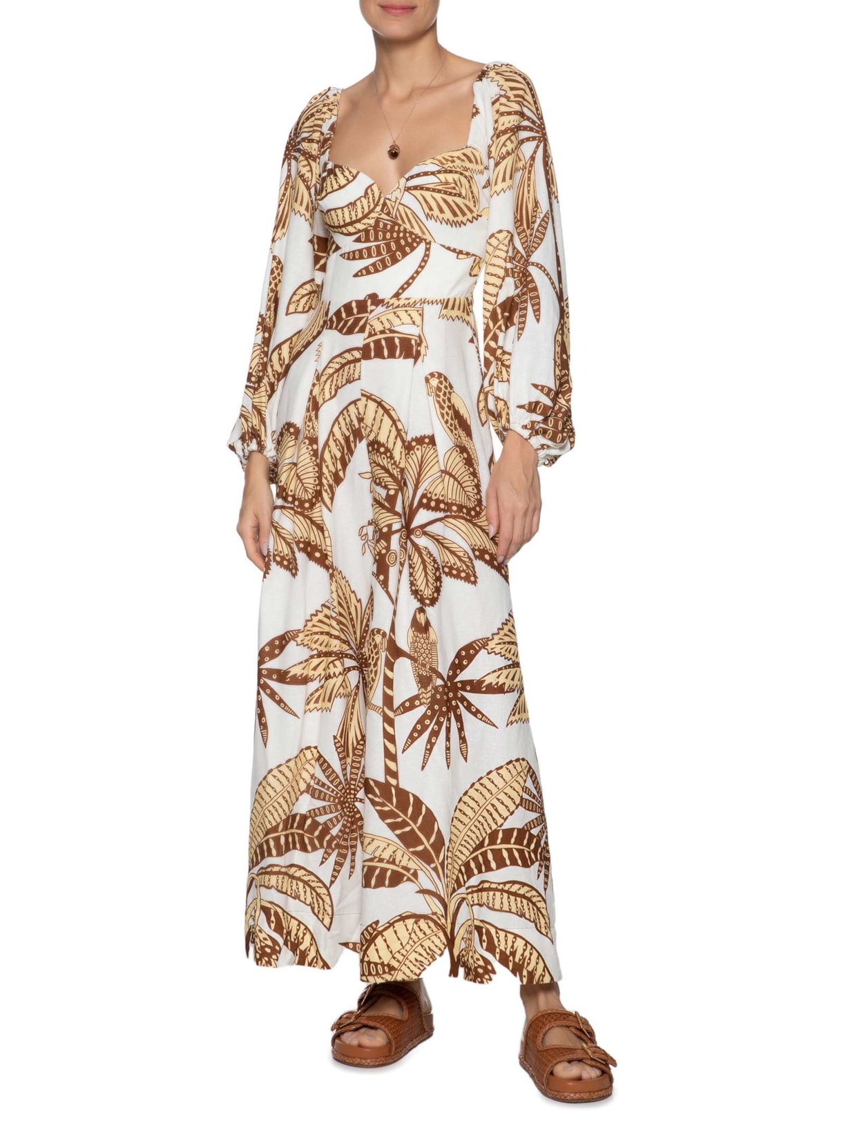 Macacão Feminino Amazônia Amarelo  Farm