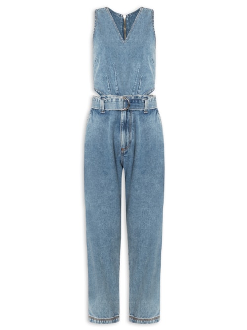 Macacão Feminino Antonia - Azul