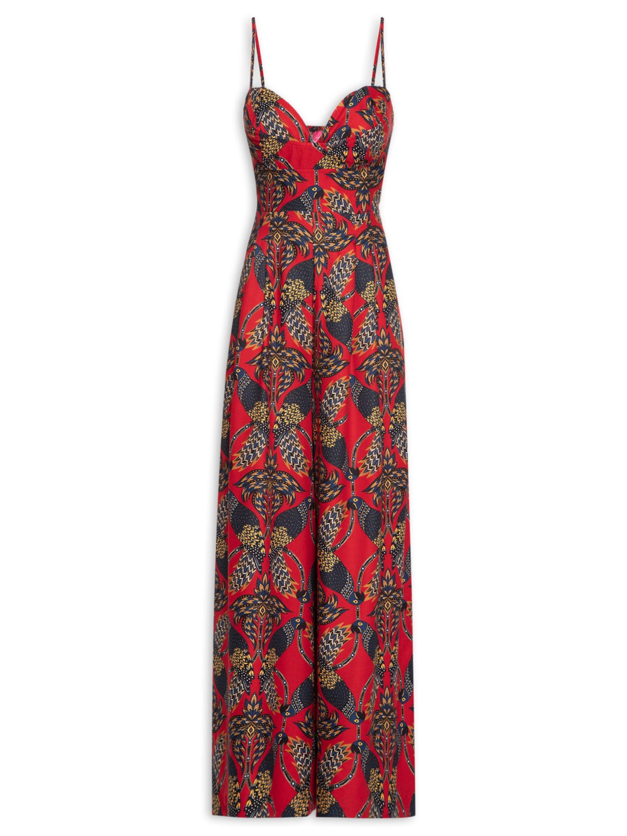 Macacão Feminino Arara Corobo - Vermelho