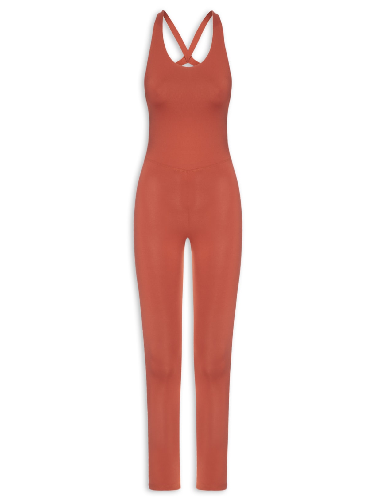 Macacão Feminino Atlética Vermelho Inhale