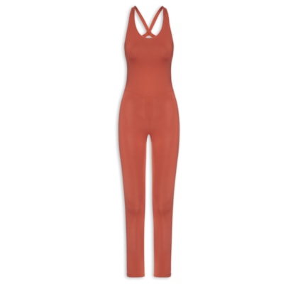 Macacão Feminino Atlética - Vermelho
