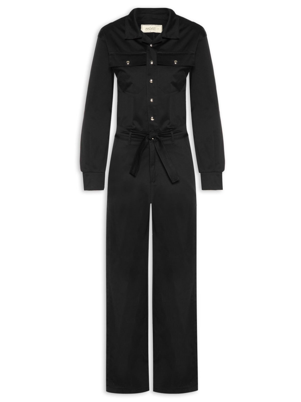 Macacão Feminino August - Preto