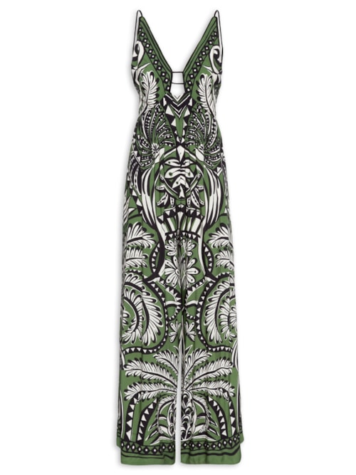 Macacão Feminino Balamana - Verde