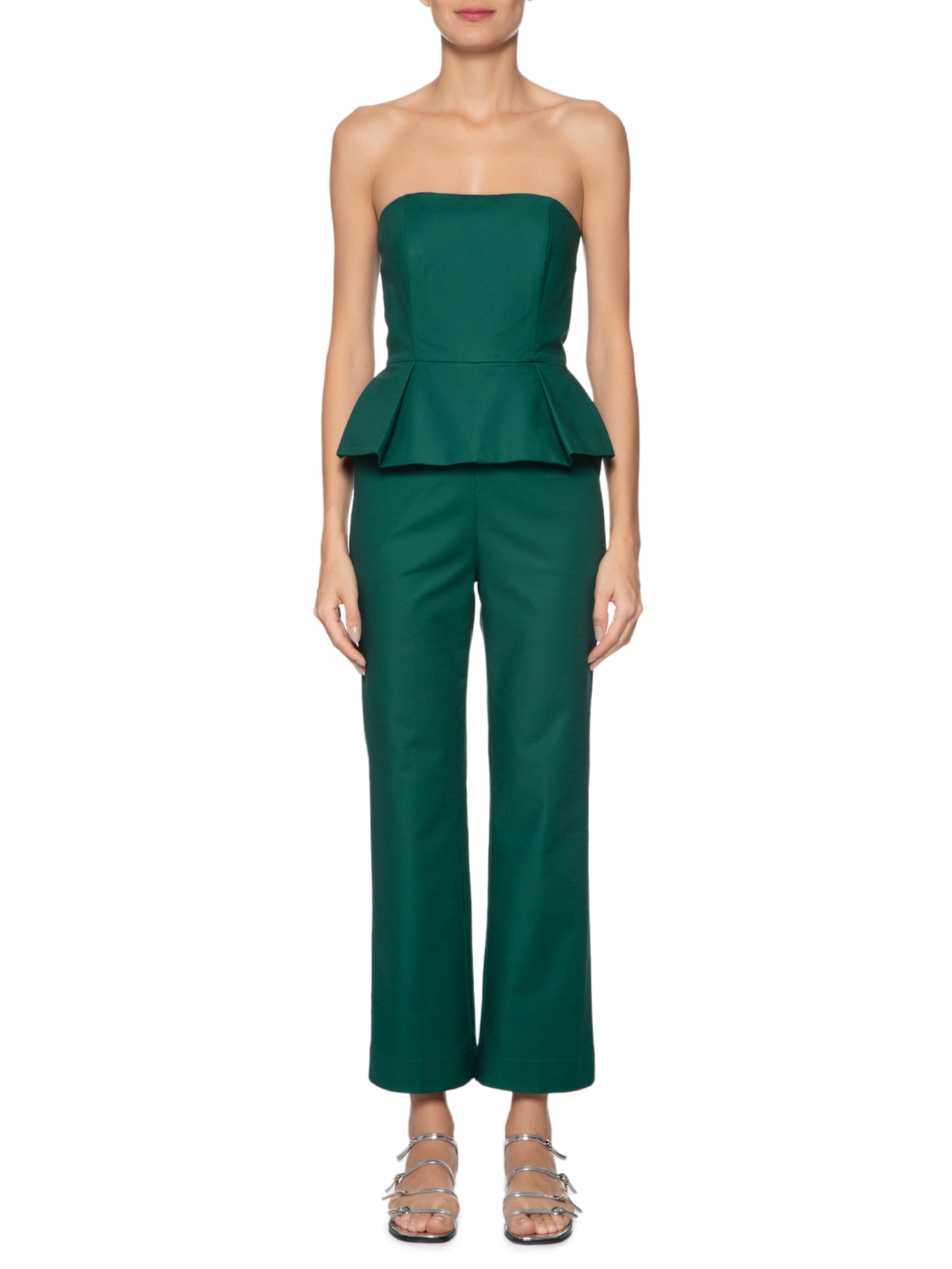 Macacão Feminino Basque Verde Andrea Marques