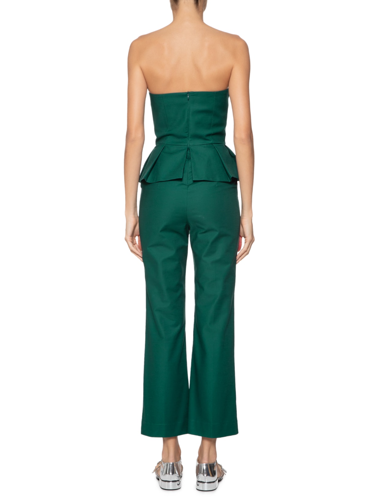 Macacão Feminino Basque Verde Andrea Marques