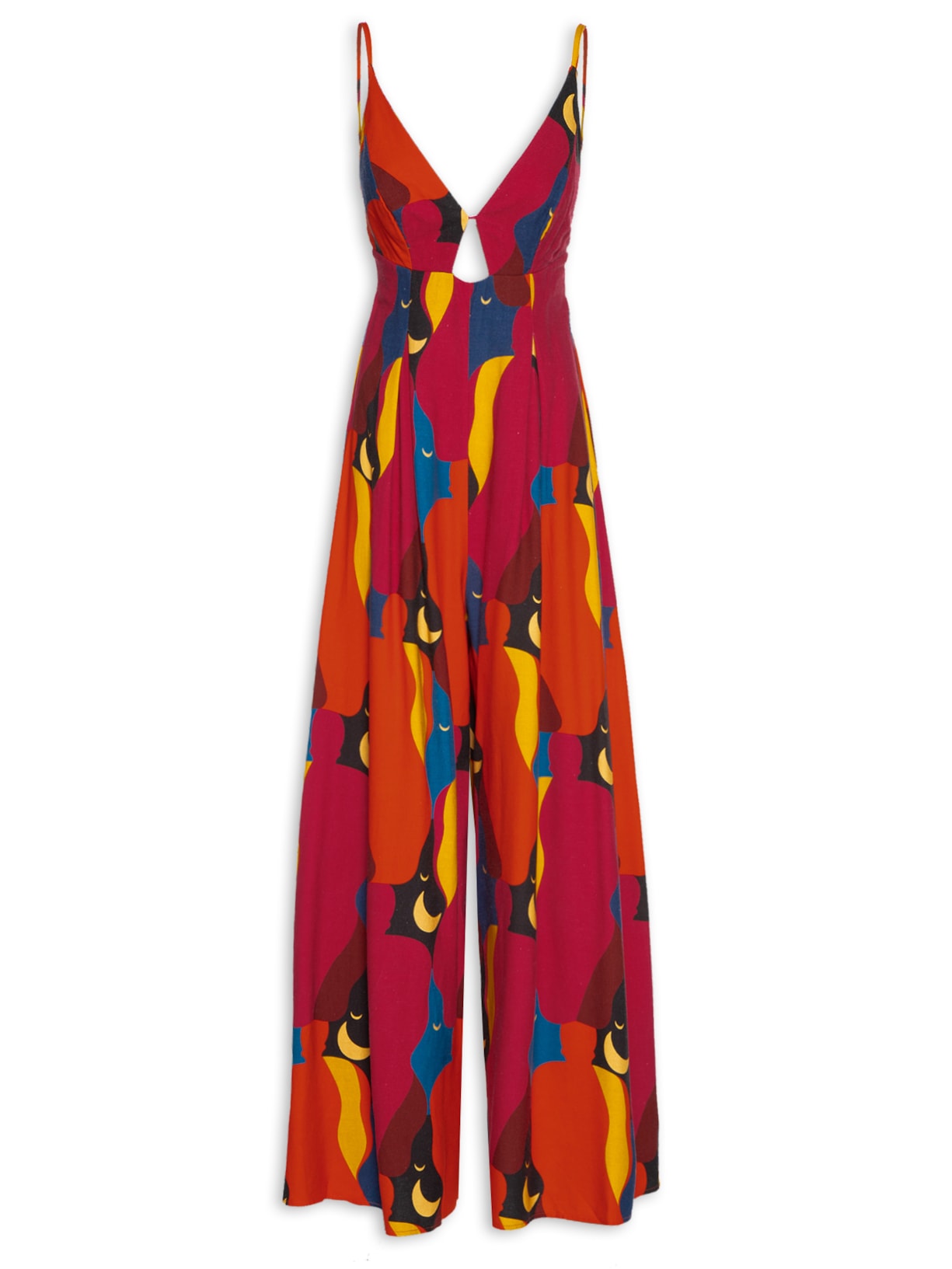 Macacão Feminino Beijo - Rosa