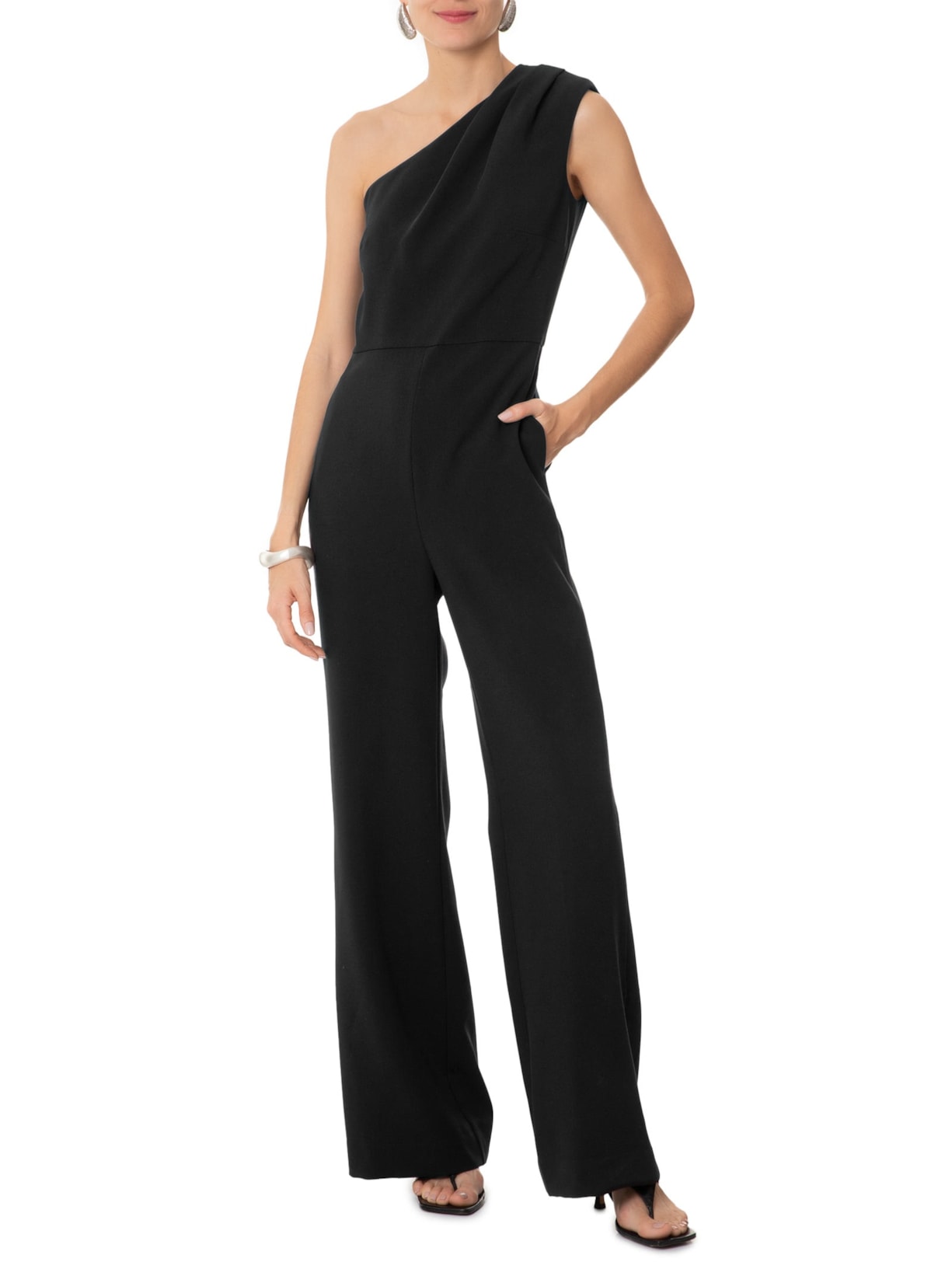 Macacão Feminino Bianca Preto Le Lis