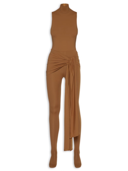 Macacão Feminino Body Suit - Marrom