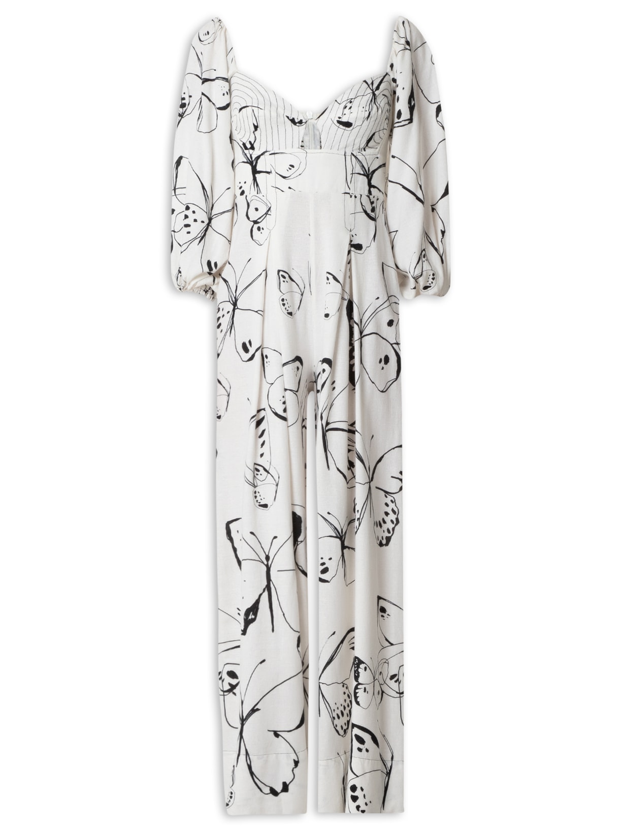 Macacão Feminino Borbo Asa - Branco