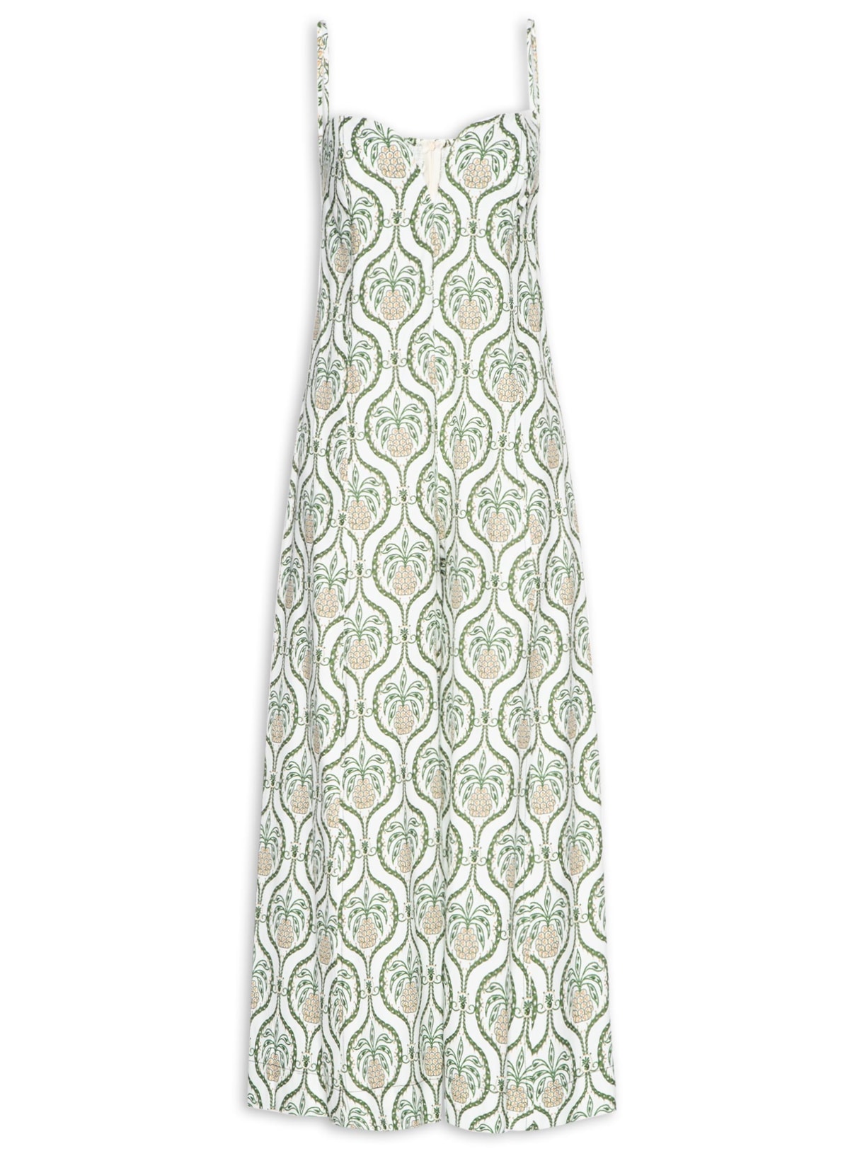 Macacão Feminino Brilho De Abacaxi - Verde