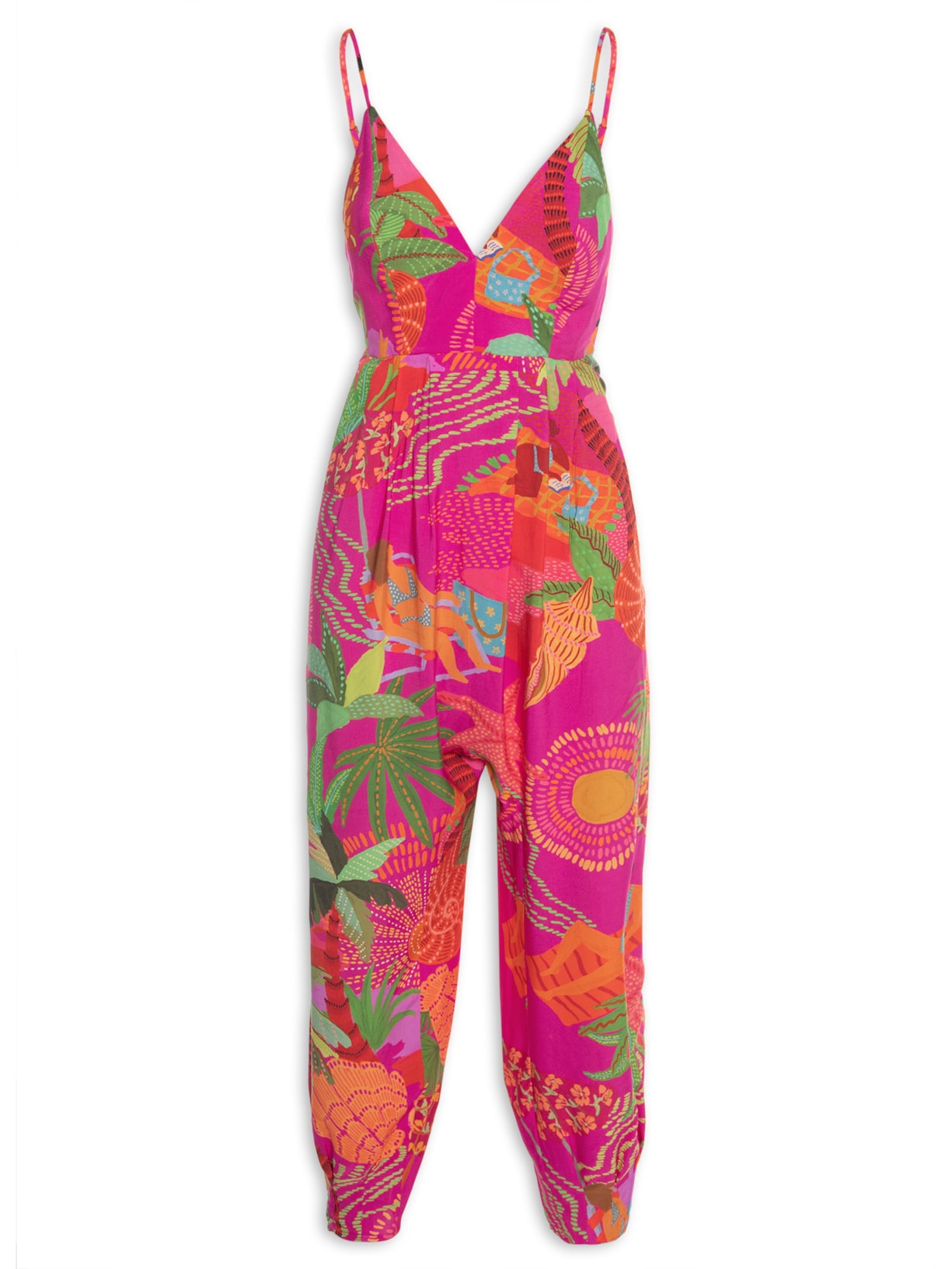 Macacão Feminino Bronzeado - Rosa