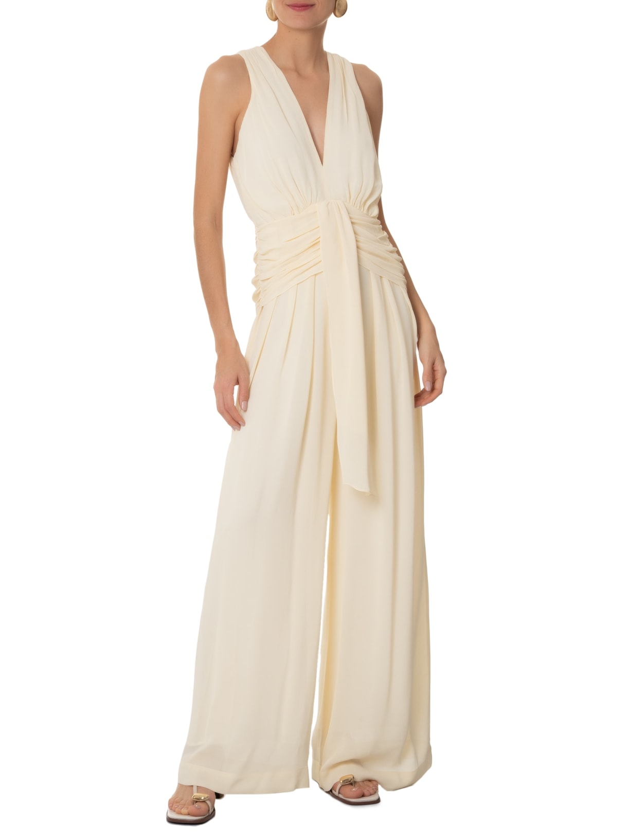 Macacão Feminino Catarina II Amarelo Le Lis