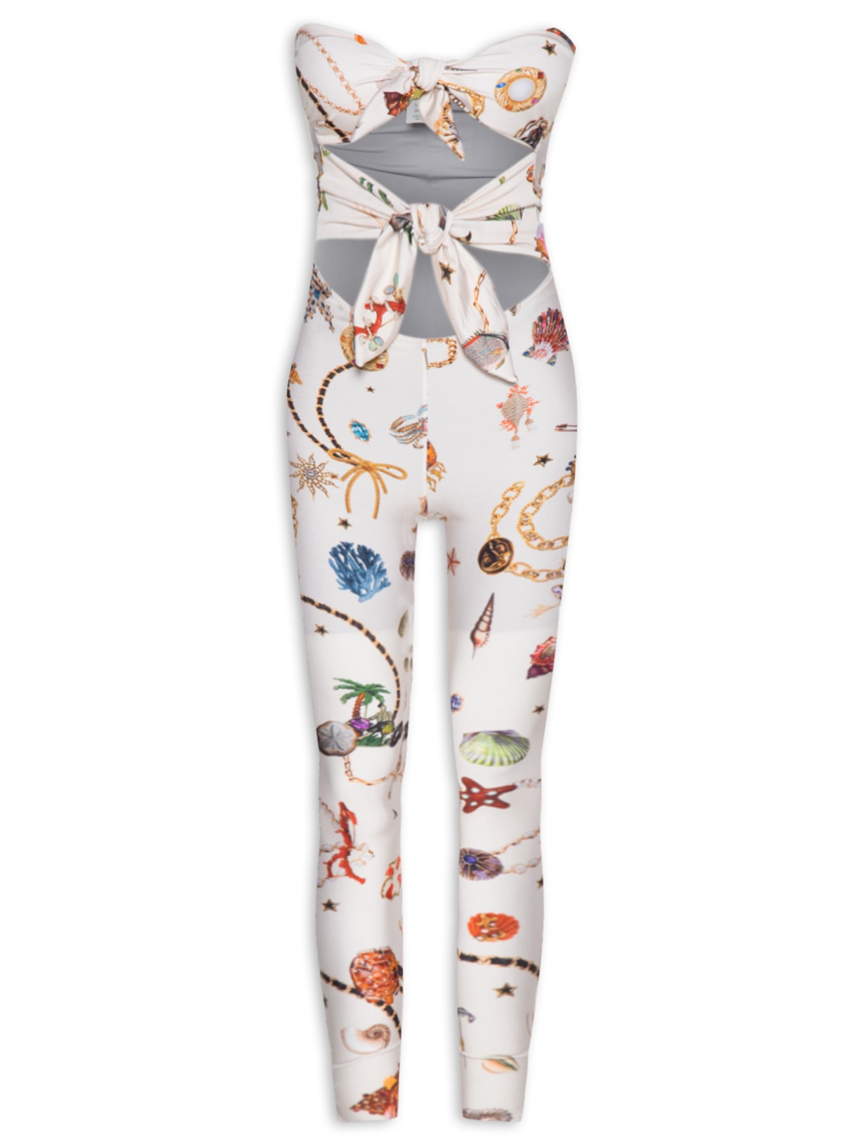 Macacão Feminino Catsuit Lolita - Branco