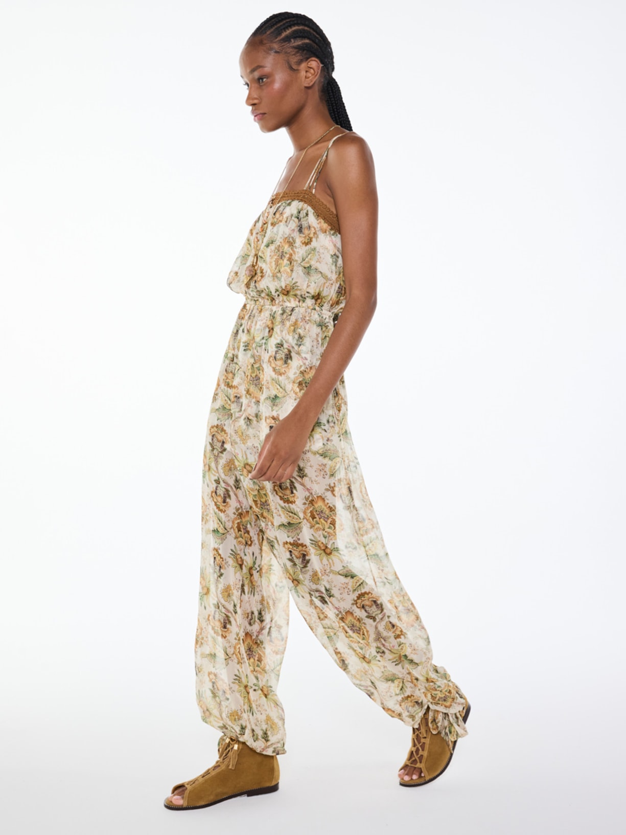 Macacão Feminino Constable I26 Verde Mixed