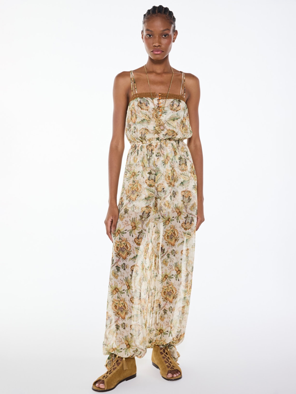 Macacão Feminino Constable I26 Verde Mixed