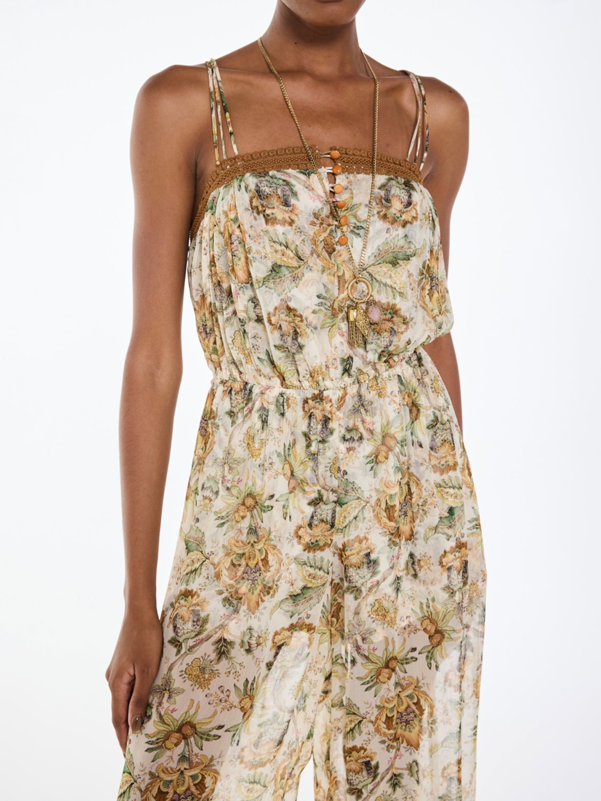 Macacão Feminino Constable I26 Verde Mixed