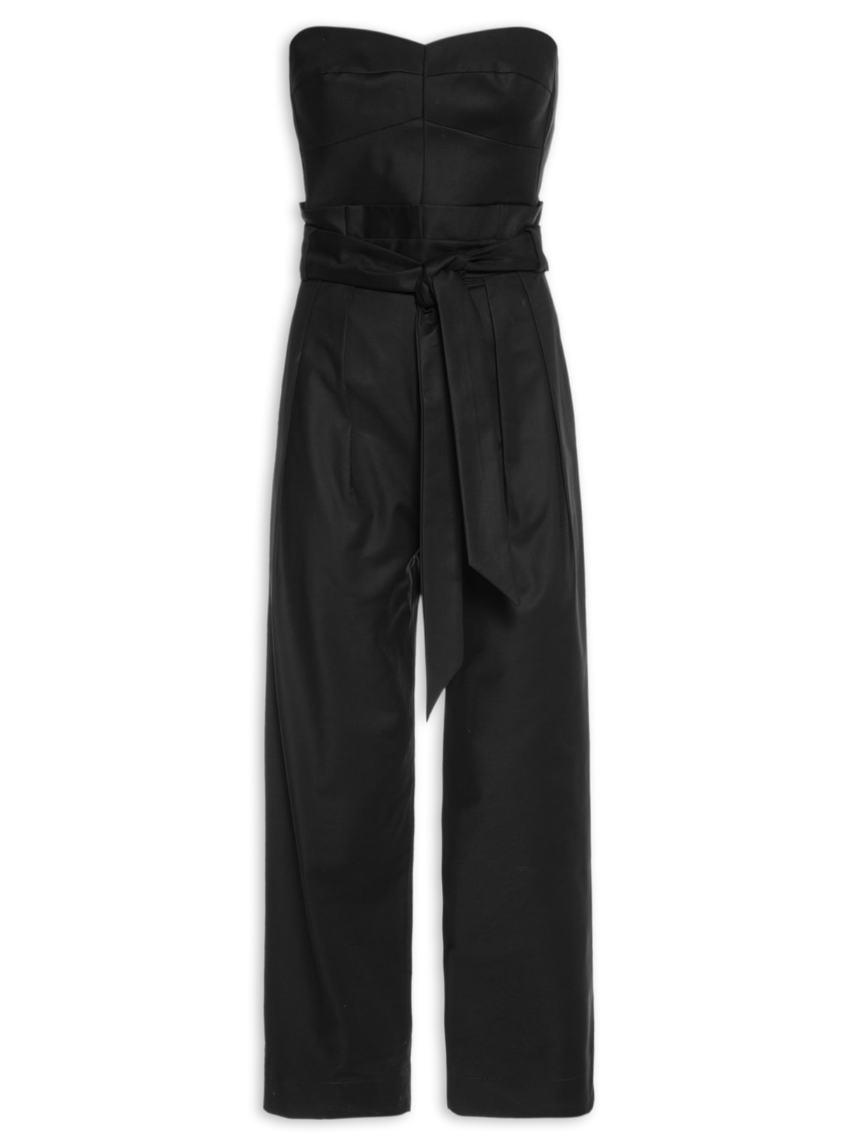 Macacão Feminino Corselet Clochard - Preto