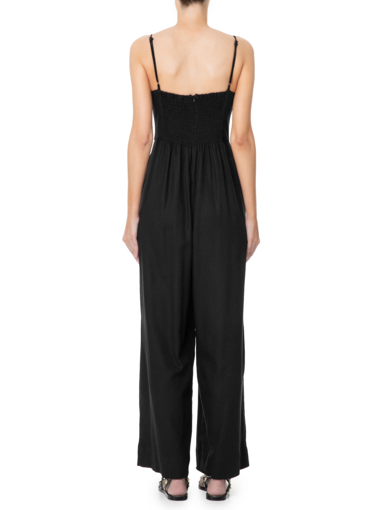 Macacão Feminino Corset Preto Farm