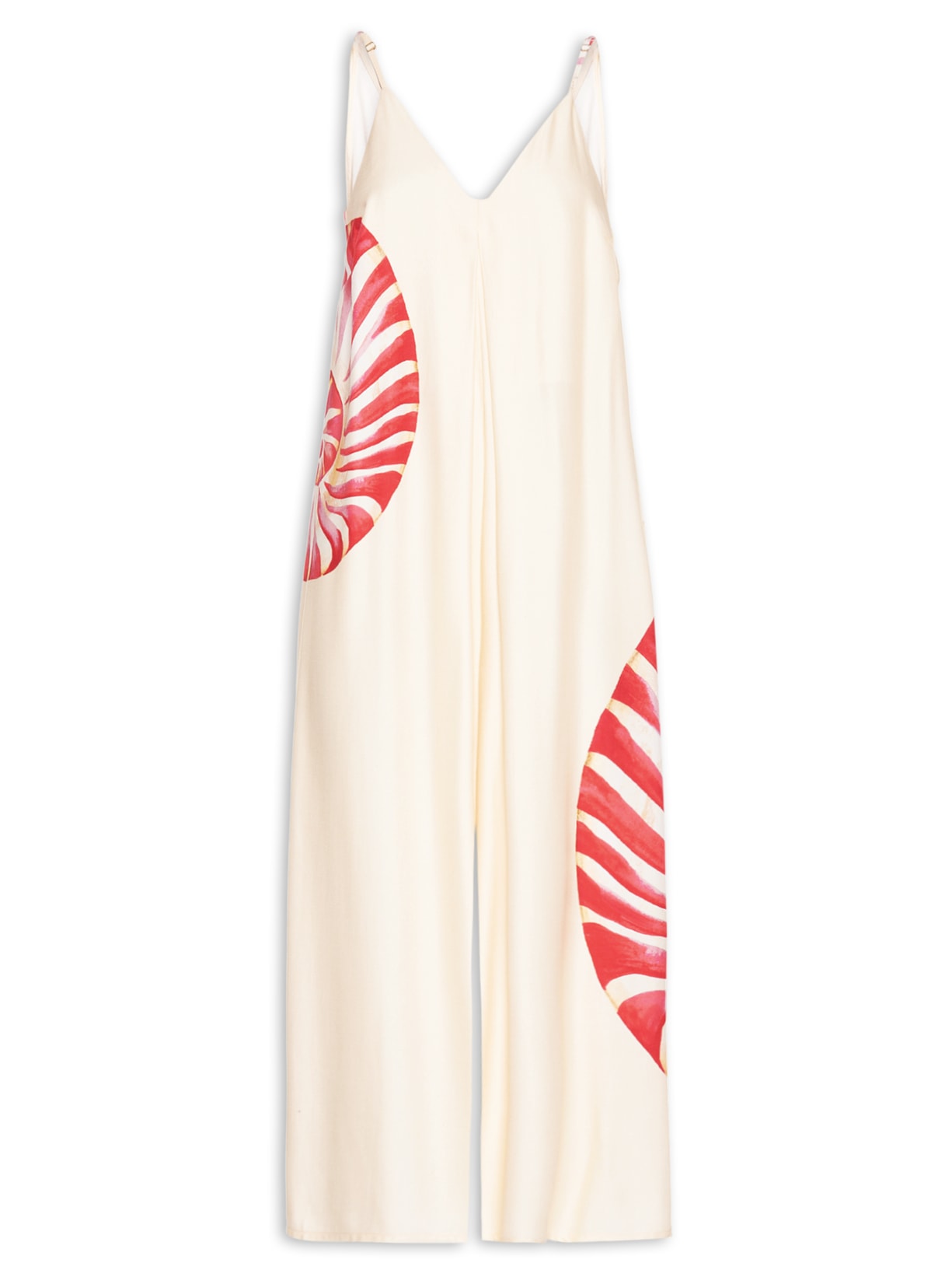 Macacão Feminino Cropped Amonita - Off White