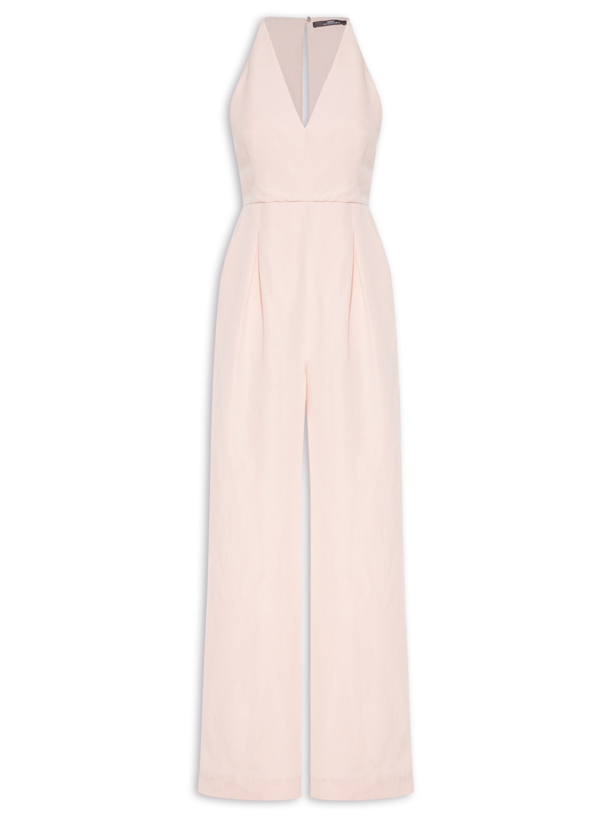 Macacão Feminino Decote Profundo - Rosa