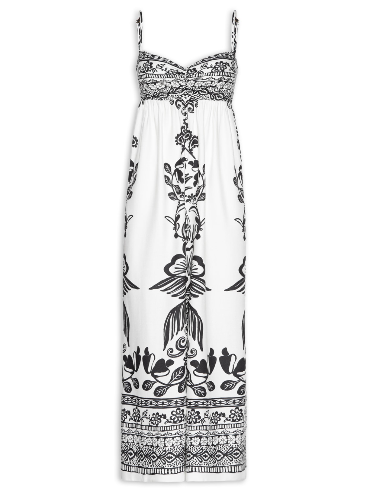 Macacão Feminino Doce Caminho - Off White