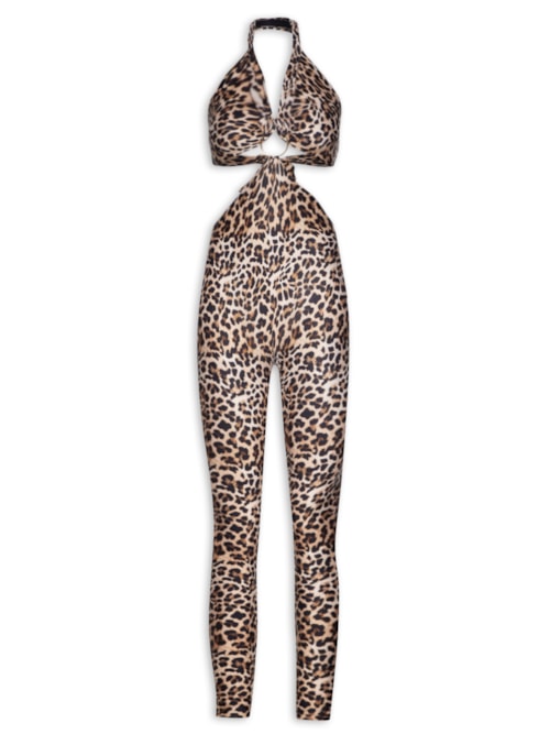 Macacão Feminino Doja - Animal Print