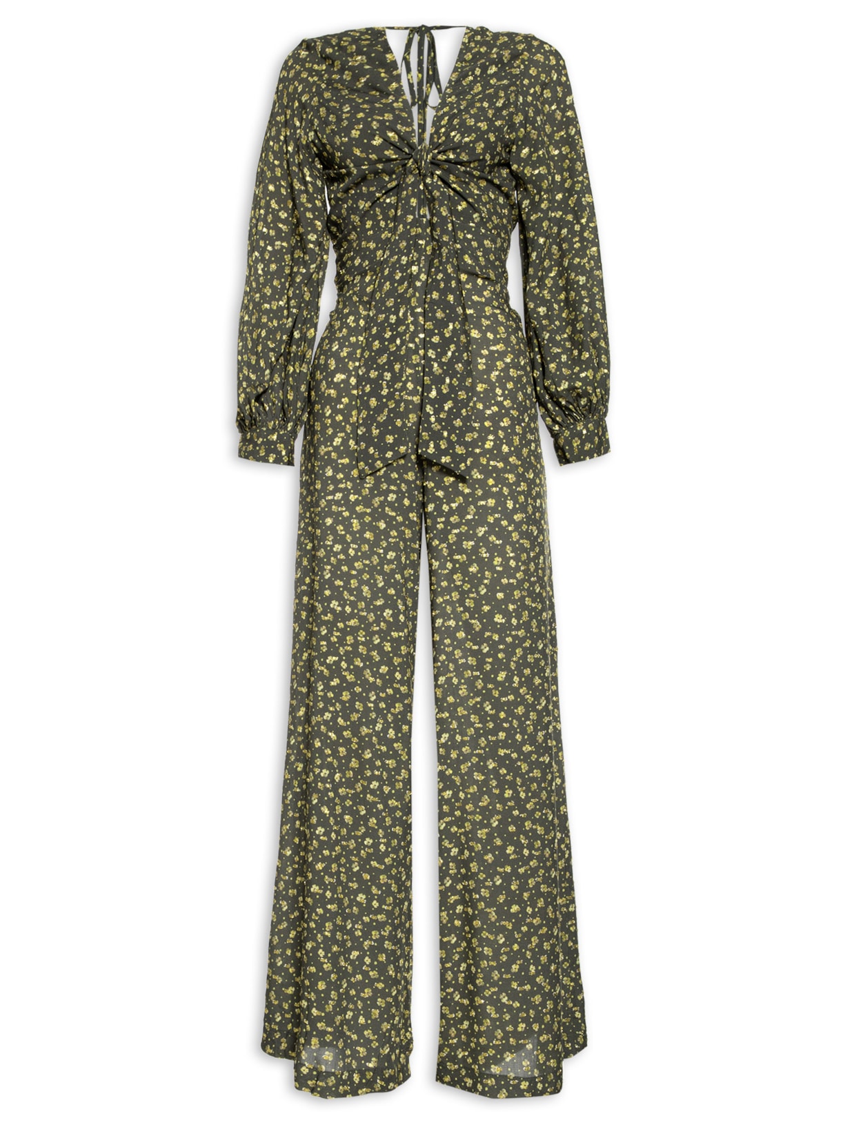 Macacão Feminino Estampa Camo - Verde