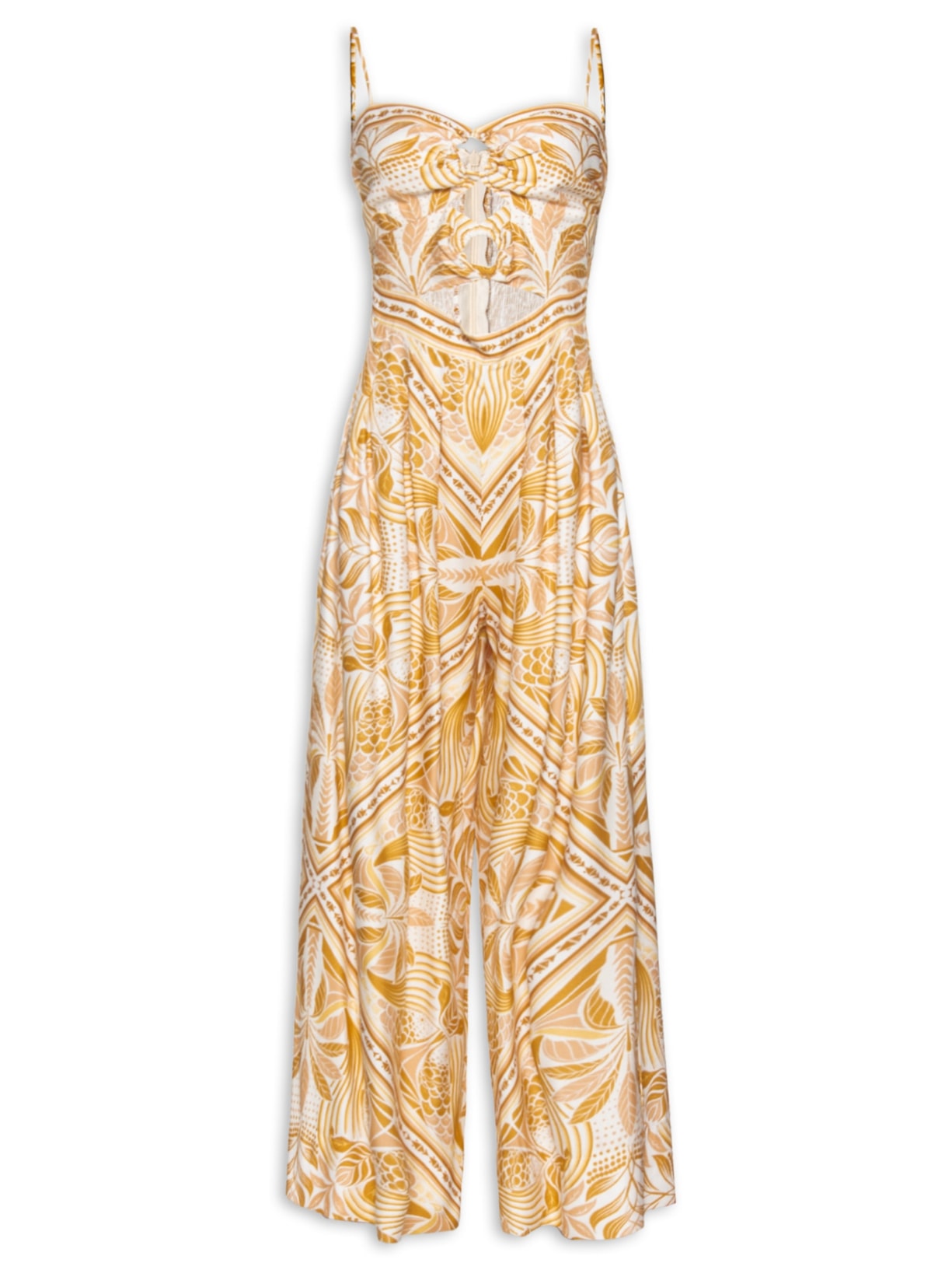 Macacão Feminino Foz - Bege